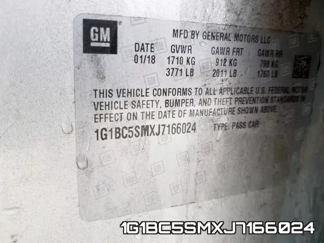 1G1BC5SMXJ7166024 фото 2