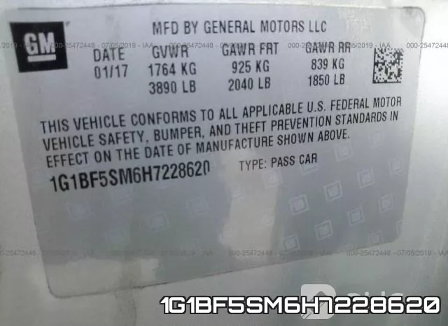 1G1BF5SM6H7228620 фото 10