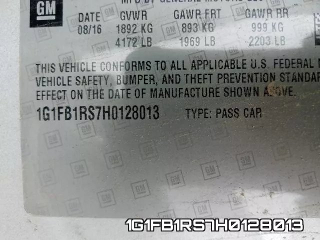 1G1FB1RS7H0128013 фото 2