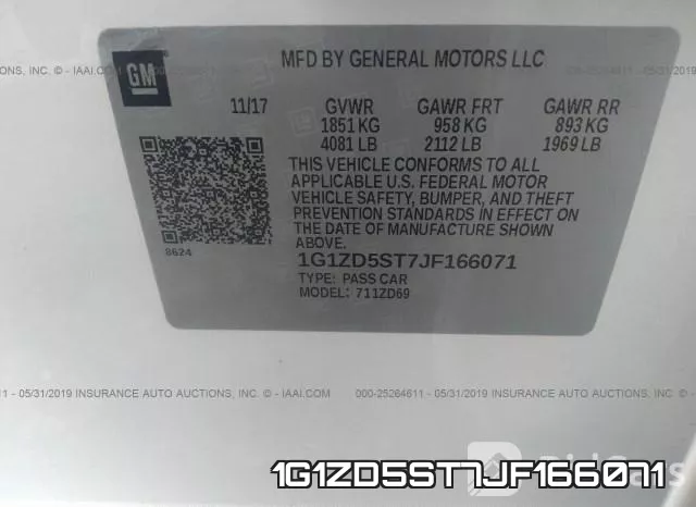 1G1ZD5ST7JF166071 фото 10