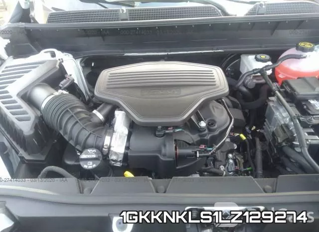 1GKKNKLS1LZ129274 фото 2