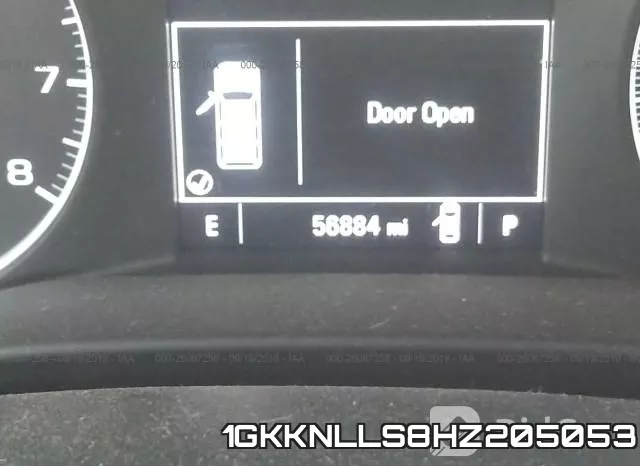 1GKKNLLS8HZ205053 фото 8