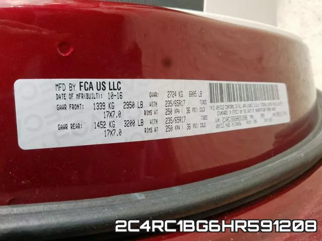 2C4RC1BG6HR591208 фото 2