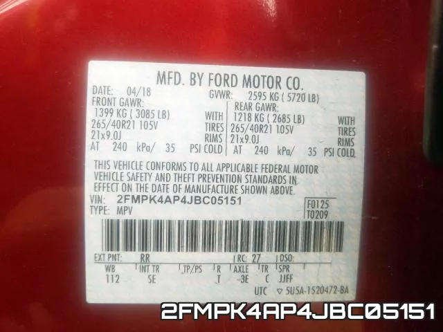 2FMPK4AP4JBC05151 фото 2