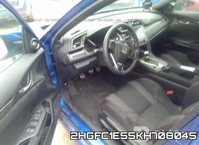 2HGFC1E55KH708045 фото 6