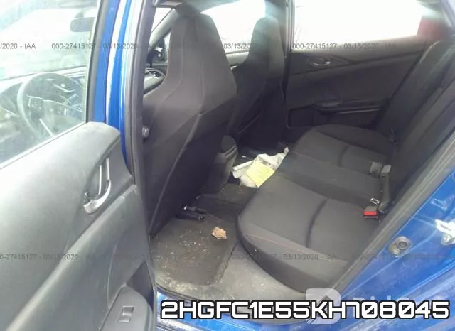 2HGFC1E55KH708045 фото 9