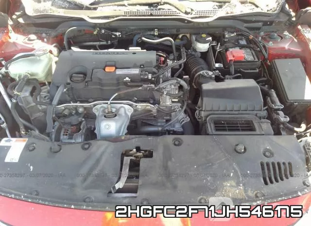2HGFC2F71JH546175 фото 2