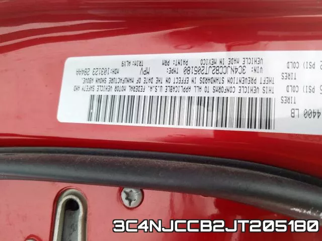 3C4NJCCB2JT205180 фото 2