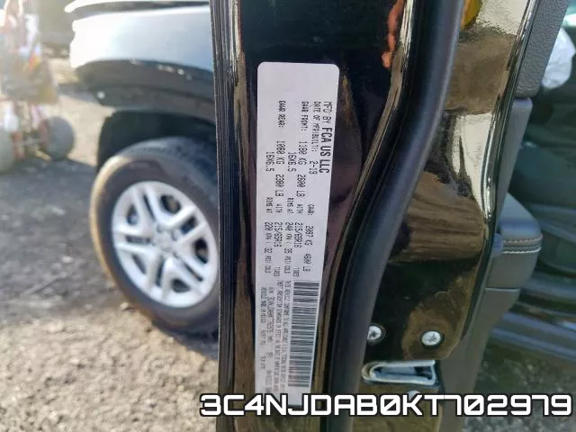 3C4NJDAB0KT702979 фото 2