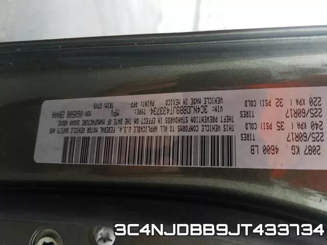 3C4NJDBB9JT433734 фото 2