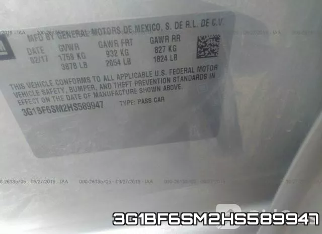 3G1BF6SM2HS589947 фото 10