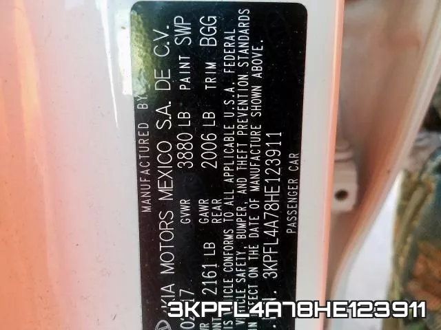 3KPFL4A78HE123911 фото 2