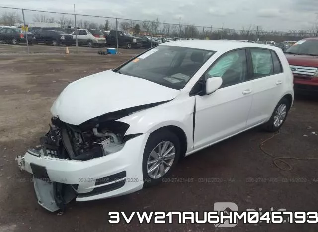 3VW217AU6HM046793 фото 3