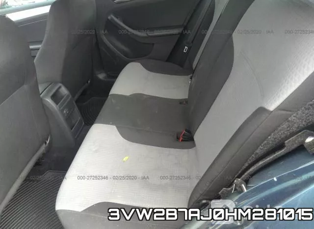 3VW2B7AJ0HM281015 фото 9