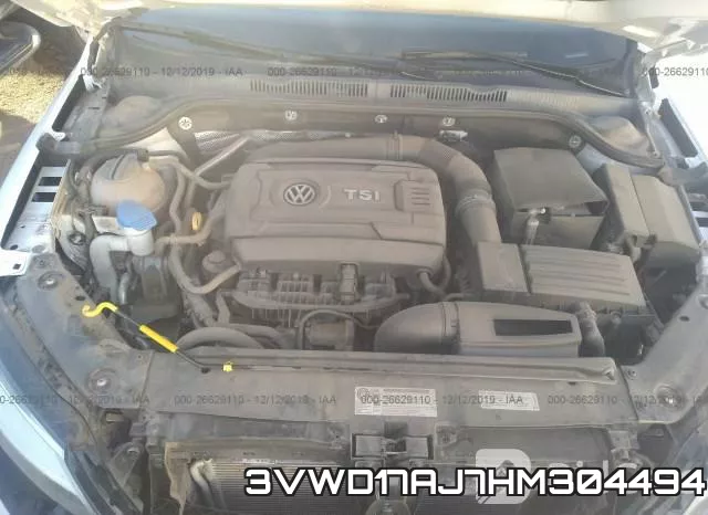 3VWD17AJ7HM304494 фото 2