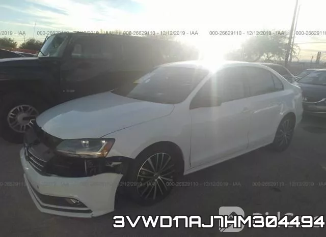 3VWD17AJ7HM304494 фото 3