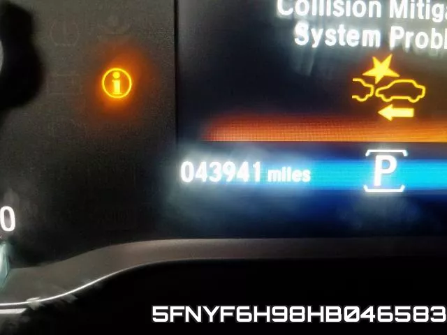 5FNYF6H98HB046583 фото 9