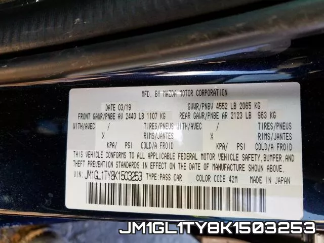 JM1GL1TY8K1503253 фото 2