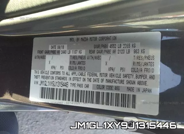 JM1GL1XY9J1315446 фото 10