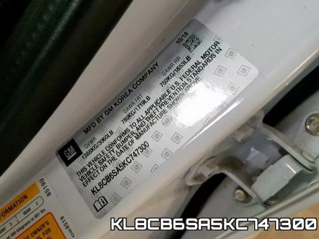 KL8CB6SA5KC747300 фото 2