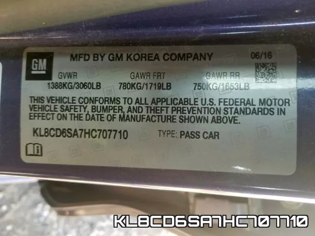 KL8CD6SA7HC707710 фото 2