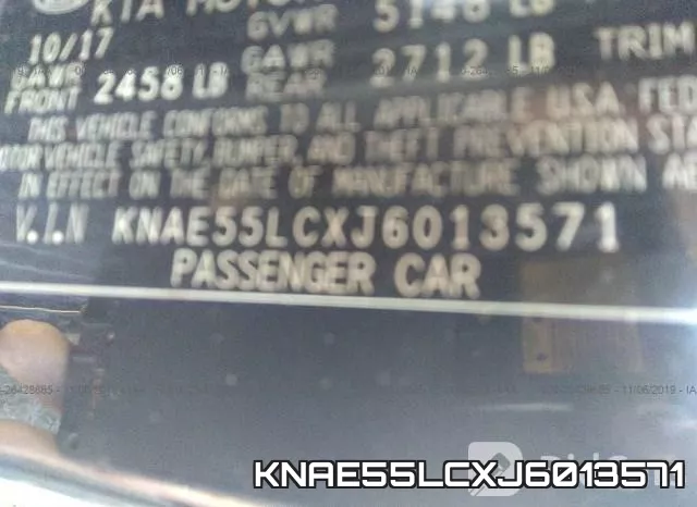 KNAE55LCXJ6013571 фото 10