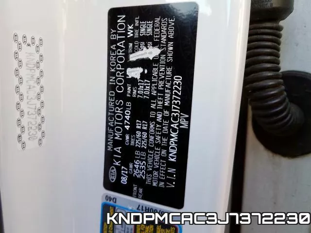 KNDPMCAC3J7372230 фото 2