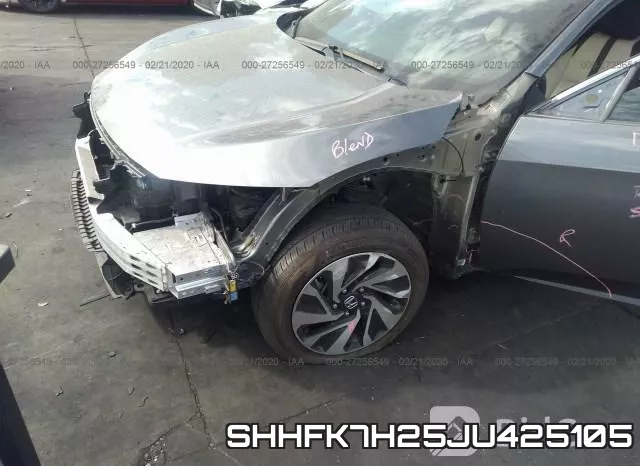 SHHFK7H25JU425105 фото 7