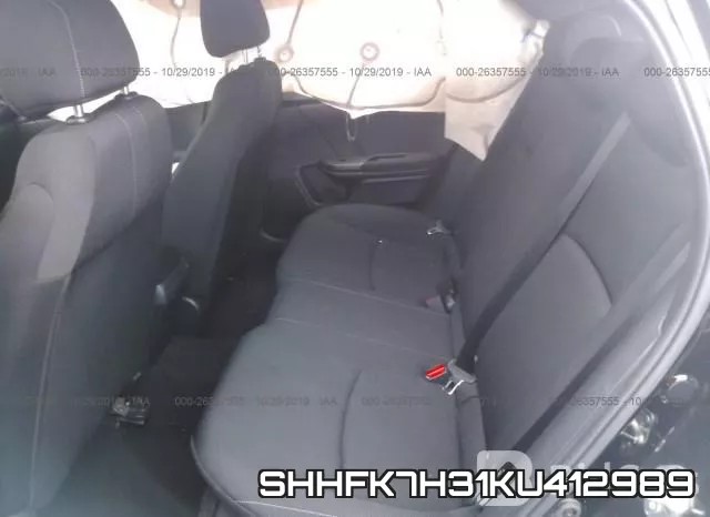 SHHFK7H31KU412989 фото 9