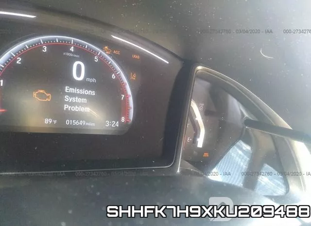 SHHFK7H9XKU209488 фото 8