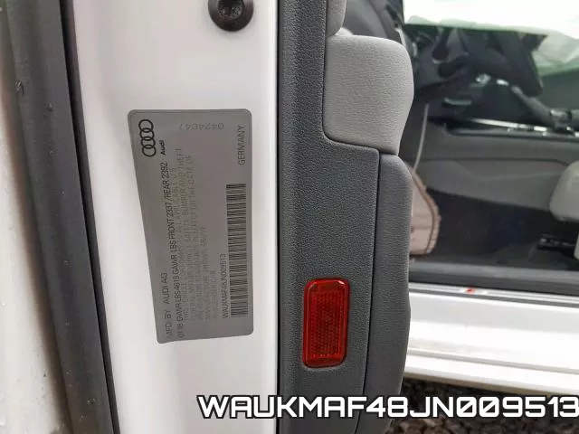 WAUKMAF48JN009513 фото 2