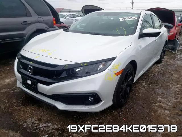 19XFC2E84KE015378 фото 3