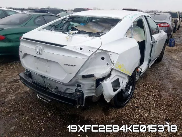 19XFC2E84KE015378 фото 5