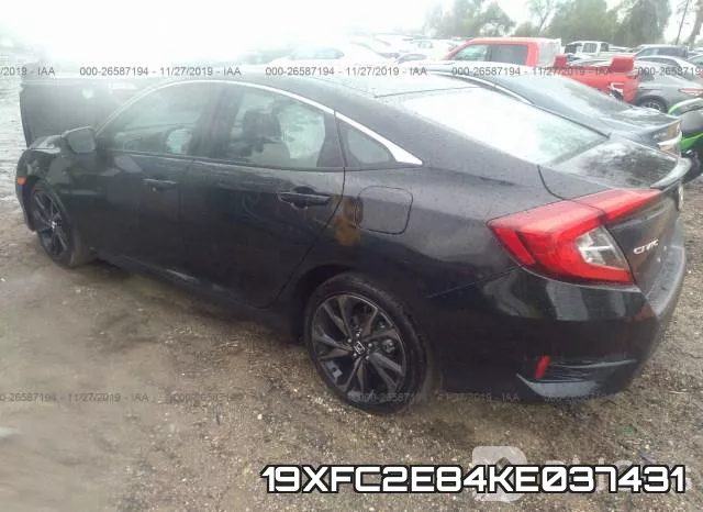19XFC2E84KE037431 фото 4