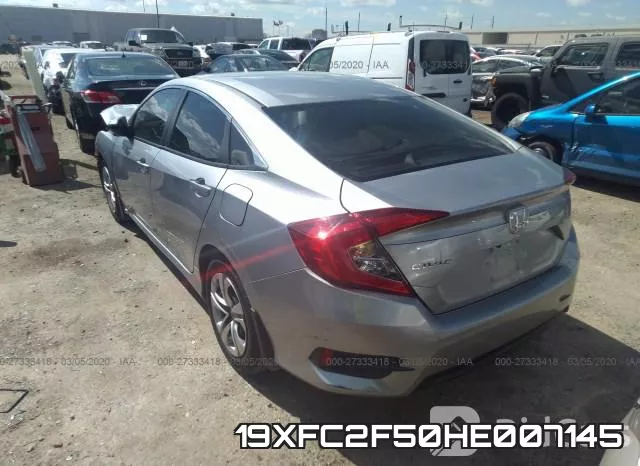 19XFC2F50HE007145 фото 4