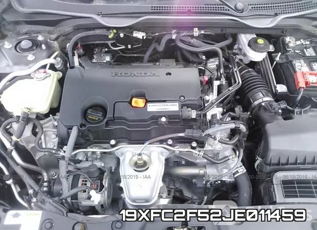 19XFC2F52JE011459 фото 2