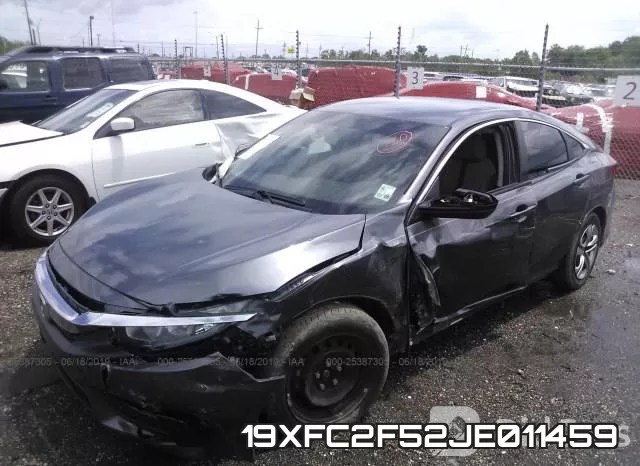 19XFC2F52JE011459 фото 3
