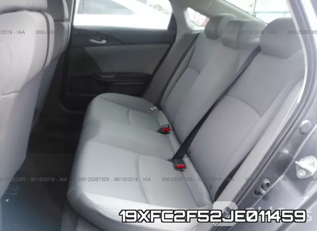 19XFC2F52JE011459 фото 9