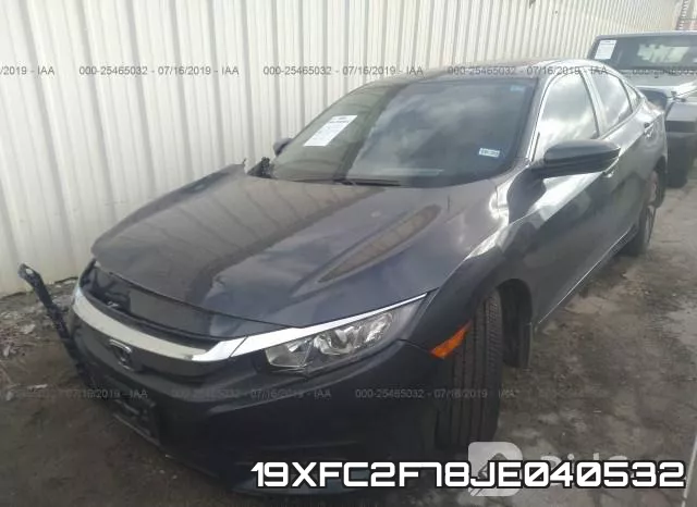 19XFC2F78JE040532 фото 3