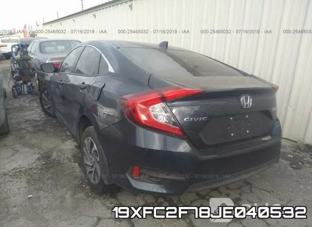 19XFC2F78JE040532 фото 4