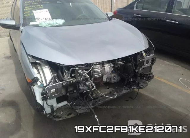 19XFC2F81KE212071 фото 7
