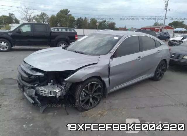19XFC2F88KE004320 фото 3