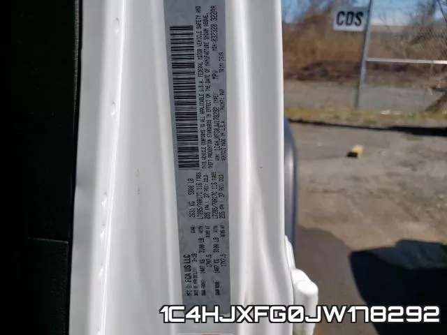 1C4HJXFG0JW178292 фото 2
