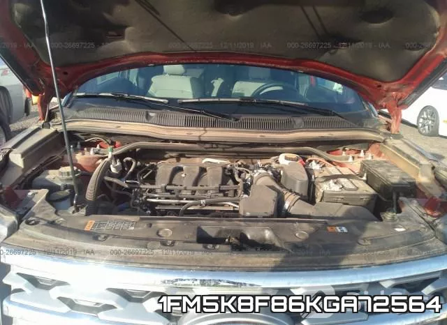 1FM5K8F86KGA72564 фото 2
