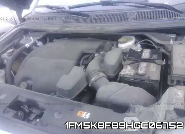 1FM5K8F89HGC06752 фото 2