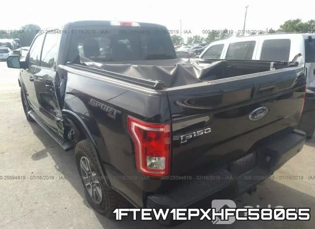1FTEW1EPXHFC58065 фото 4