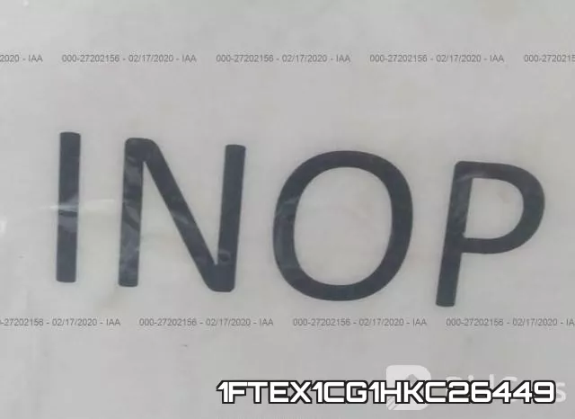 1FTEX1CG1HKC26449 фото 8