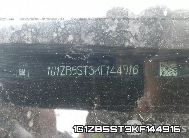 1G1ZB5ST3KF144916 фото 10