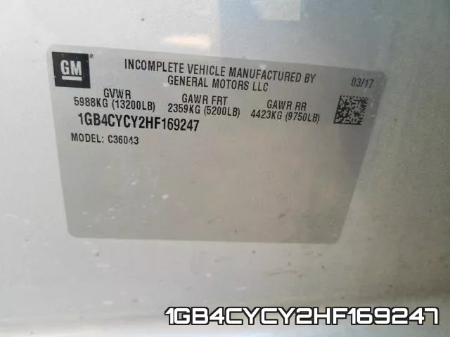 1GB4CYCY2HF169247 фото 2
