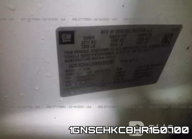 1GNSCHKC8HR160700 фото 10